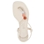 Rasteira Thong Esfera Creme - Santa Lolla - comprar online