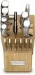 Conjunto de facas e tesoura Cuisinart C99SS-15P, conjunto com 15 peças, aço inoxidável e madeira - comprar online