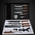 Kit Facas Kitchen Knife - 6 Pecas - comprar online