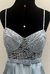 Vestido Longo Azul Candy Corset Renda - comprar online