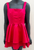 Vestido Curto Pink Laço Costas