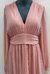 Vestido Midi Rose Crepe Mangas Longas - comprar online