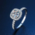 Anel de Prata Esterlina Real Moissanite 925 para Mulheres - comprar online