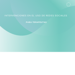 Herramientas terapeuticas para el uso de redes sociales - Version ebook