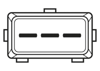 0108946 SENSOR TPS (SENSOR DE POSICION DEL ACELERADOR TPS) CHRYSLER ATOS 1.0L 4CIL 00-06 14984 TH293 en internet