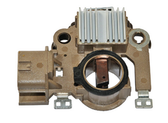 Regulador de voltaje para alternador Mitsubishi Eclipse, modelo IM845 36232, en color beige con disipador de calor.