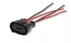 0138504 CONECTOR PARA MOTOVENTILADOR DERBY Y CAJA DE MUERTO JETTA A3