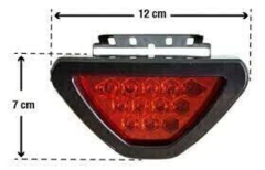 02126 PLAFON LED PARA MOTO FIJO + ESTROBO ROJO en internet