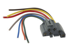 0214493 CONECTOR CAMBIO DE LUZ FORD MEDIA LUNA GRIS. GUIMAR: GM134