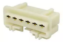 Conector de 6 terminales para cambio de luz compatible con Chevrolet Cutlass, Suburban, Silverado y Blazer.