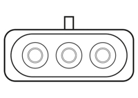 0104796 SENSOR MAP (SENSOR DE PRESION ABSOLUTA DEL MULTIPLE MAP) CHEVROLET BLAZER, S10, CORSA 91-06, 8C 7120 - comprar en línea