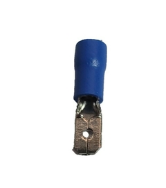 030450 TERMINAL ENCHUFE MACHO (paleta) mediana AISLADA AZUL cal.16 MDV2-187(8) - comprar en línea