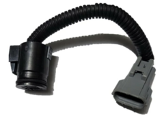 Conector de 3 terminales para regulador de alternador de motocicleta Toyota, con cable flexible.