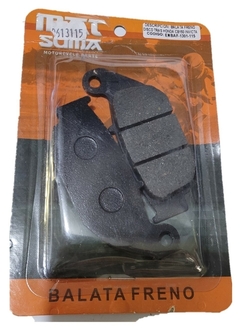 0613115 balata para moto disco trasera honda