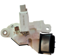 Regulador para alternador Bosch IB501, modelo 08041002, mostrando sus conexiones y componentes.