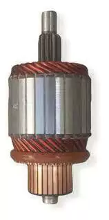 Armadura de marcha para Mitsubishi, 12V, modelo 61-8313, con detalles en cobre y metal.