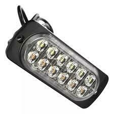 0813263 ESTROBO 12 LEDS MULTIFUNCIONAL AMBAR 13263