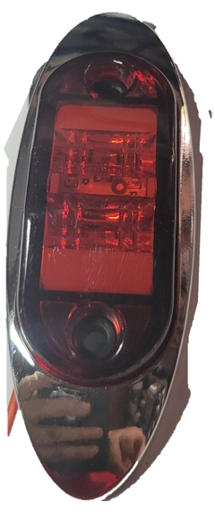 0816654 PLAFON 6 LEDS DIRECCIONAL DE LED PARA CAMION, CON GEL, CROMADO ROJO en internet