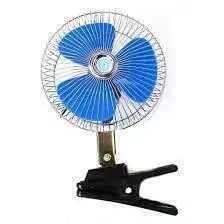 083066 VENTILADOR AUTOMOTRIZ, 6" CON PINZA ,12V OSCILATORIO , CON CONTROL DE VELOCIDADES - comprar en línea