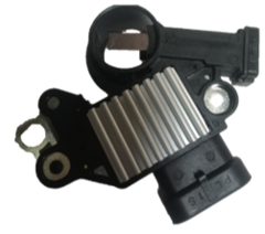 Regulador para alternador Delco, modelo AD221, compatible con Chevrolet Aveo y Suzuki Swift, con tres terminales.