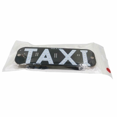 0845861 LETRERO DE TAXI CON LUZ LED COLOR BLANCO 190X93MM