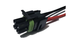 12303724 CONECTOR 4 TERM REDONDO VALVULA IAC LUCES, STOP, DIRECCIONALES