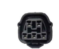 Conector de 5 terminales para bomba de gasolina, compatible con modelos Dodge, Ford y Hyundai.