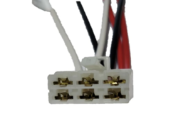 Conector de 6 terminales para pastilla de encendido de vehículos Hyundai y Kia, modelo 2006-2014.