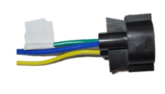 Conector de bulbo motoventilador con tres terminales, adecuado para VW Golf y Jetta A3.