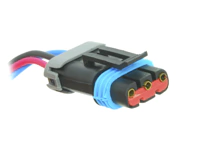 1447802 CONECTOR BOBINA, DE MOTOVENTILADOR Y MAP CHRYSLER 3 TERMINALES. AMD: AMD119