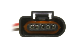 Conector de sensor MAF con cinco terminales para vehículos Volkswagen, Seat y Audi.