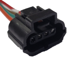 1454402 CONECTOR 4 TERMINALES VAVULA IAC CHRYLSER DODGE, JEEP, FORD PRIMERA GENERACION