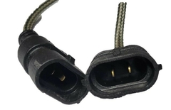 Conector de foco LED de dos caras para iluminación, con cableado expuesto