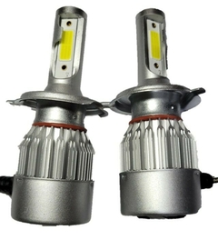 LED2CH4 FOCO DE LED , H4 , 2 CARAS DE LED , ALTA Y BAJA 12/24V