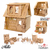 Kit Casa bonecas escala Barbie garagem Milla Nat 18 MOVEIS