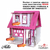 Kit Casa boneca escala Barbie garagem Milla SONHOS 18 MOV SS - comprar online