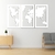 Quadro Decoração Vazado Mapa Mundi Mdf 6mm BRANCO 100X60 CM - comprar online