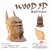 Quebra cabeças 3D BATMAN Busto MDF 3mm NATURAL - Darama