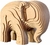 Quebra cabeças 3d elefante decoração ornamento enfeite - comprar online