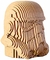 Quebra cabeça 3d stormtrooper decoração ornamento enfeite - comprar online