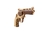 Quebra cabeças 3D Revolver Colt Phiton MDF NATURAL- Darama na internet