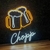 Neon LED "Caneca Chopp" para Atmosfera Cervejeira!