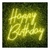 Neon LED "Happy Birthday" Exclusivo!