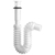 Cespol Tipo "P" P/Lavabo Flexible S/Cubierta Con Atrapatodo-2235