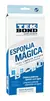 Almohadilla De Esponja Limpieza Poderosa 100x70x30mm 3 En 1 3pzas Blanco (Esponja Magica)-4397