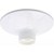 Porta Lampara De Plastico Anti Impacto Techo Redonda 5" Blanco-DXN11107