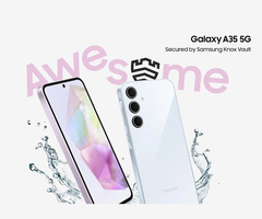 Galaxy A35 5G Awesome Iceblue 256GB/8Ram - 450000.- - comprar online