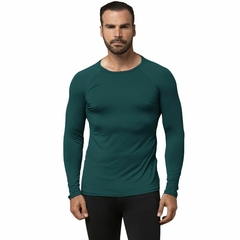 Imagem do Camiseta Proteção Uv Térmica Masculina Verde