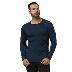 Camiseta Proteção Uv Térmica Masculina Azul - The UNI