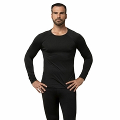 Camiseta Proteção Uv Térmica Masculina Preta